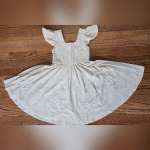 Alice & Ames Cream Twirl Dress